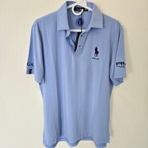 NWT Ralph Lauren RLX Junior Classic Golf Polo Shirt AJGA Size S